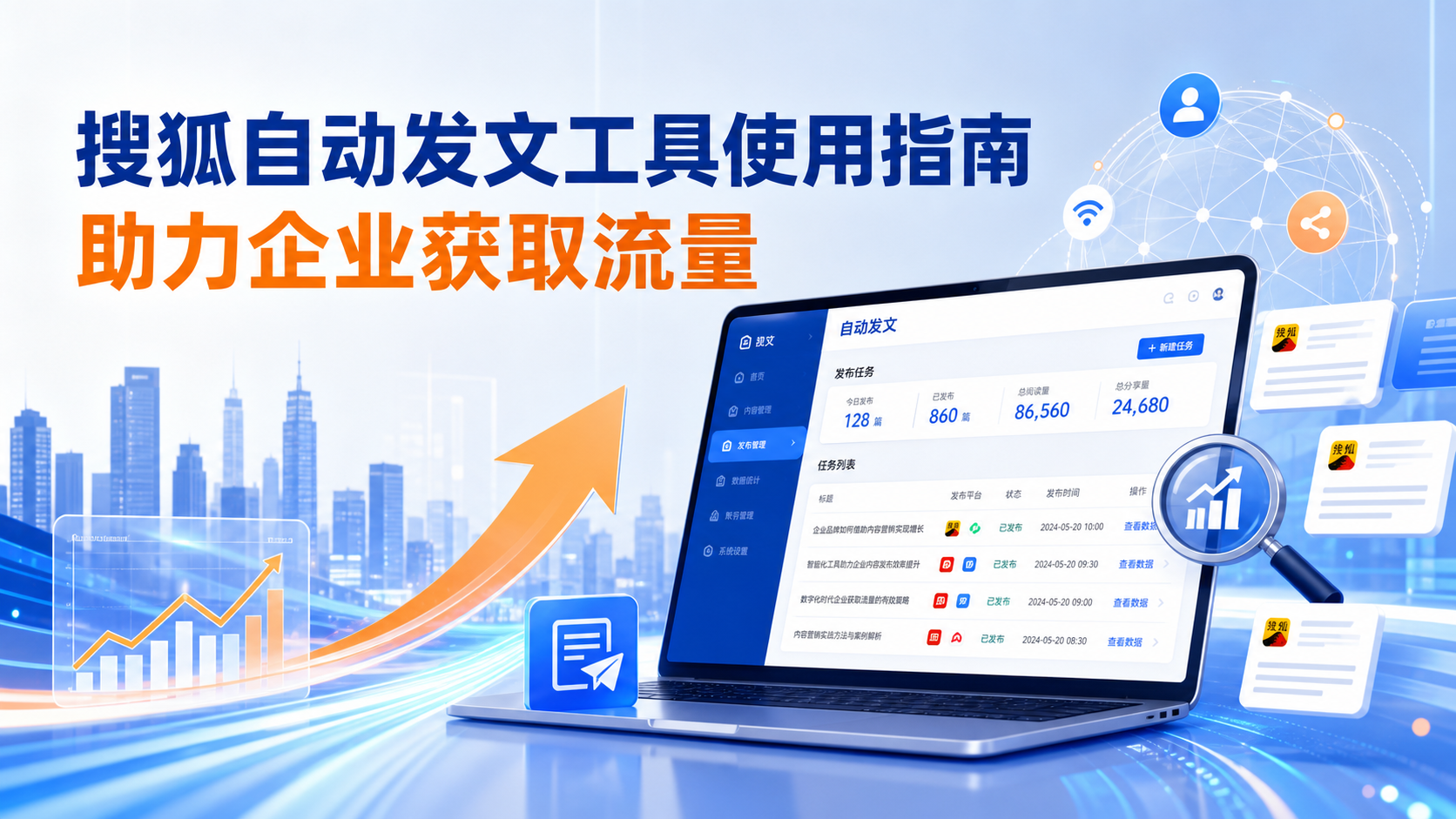 搜狐自动发文工具的使用指南：助力酒泉企业获取流量